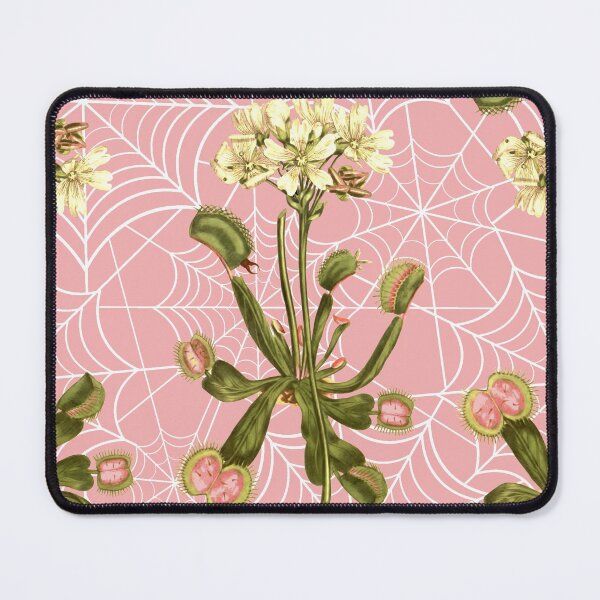 Item preview, venus flytrap floral spider web designed and sold by Gossip Rag.