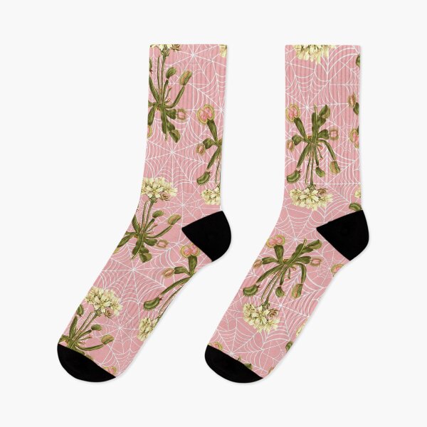 Item preview, venus flytrap floral spider web designed and sold by Gossip Rag.