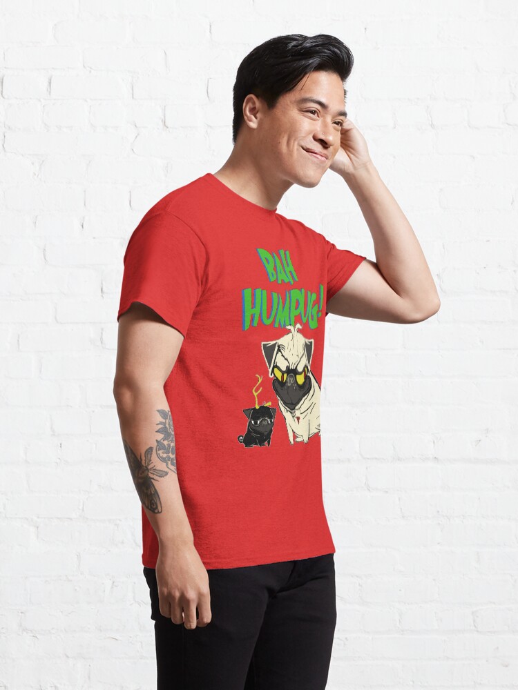 Alternate view of bah humpug Classic T-Shirt