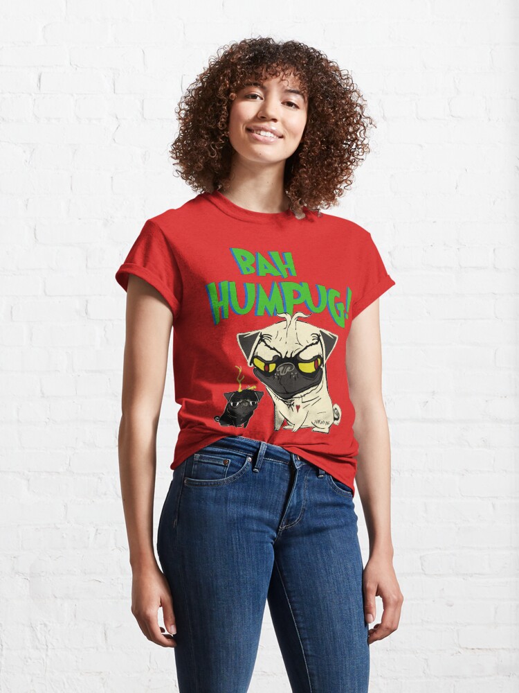 Alternate view of bah humpug Classic T-Shirt