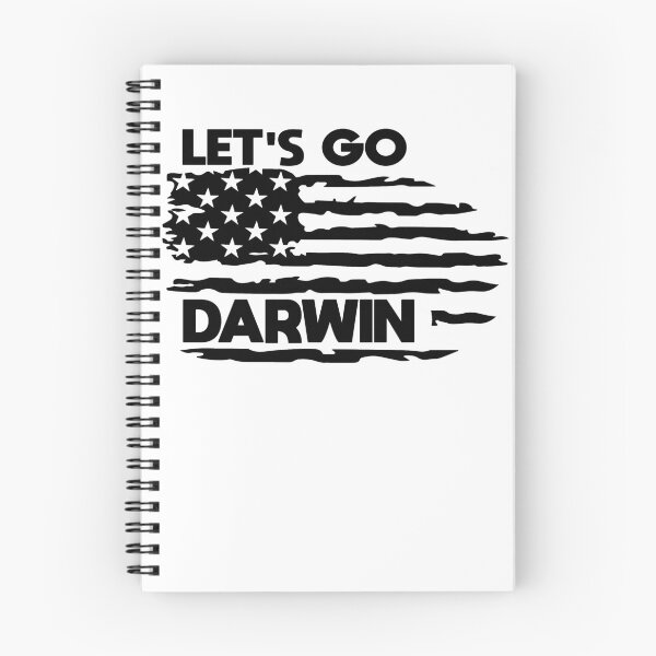 Item preview, Let's Go Darwin Black USA Bandera designed and sold by Panda2Shop.