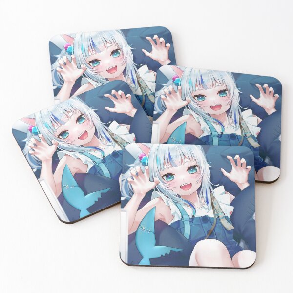 Item preview, Gawr Gura - Holo Shark Attack Overalls designed and sold by HaremuGacha.