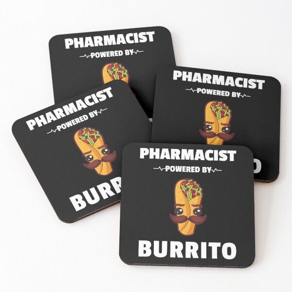 Item preview, Pharmacist Powered By Burrito Shirt designed and sold by zoonix.