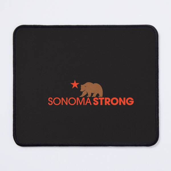 Item preview, Sonoma Strong horizontal Sticker designed and sold by ChristianPape.