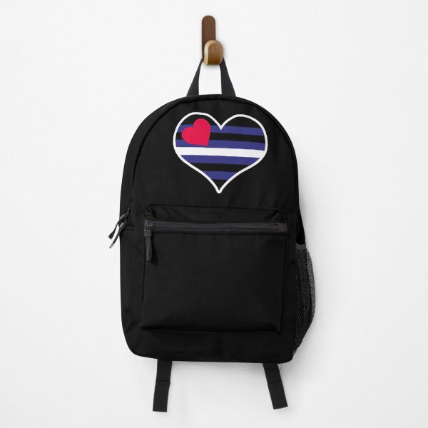Item preview, Leather Pride Flag Heart designed and sold by PKHalford.