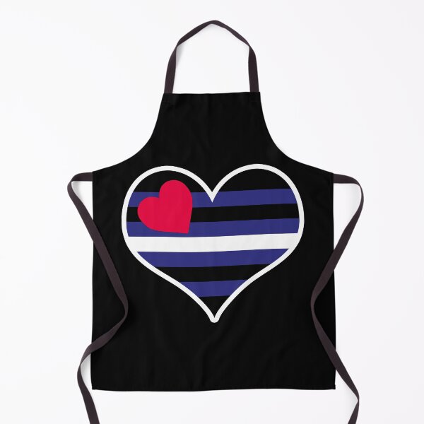 Item preview, Leather Pride Flag Heart designed and sold by PKHalford.