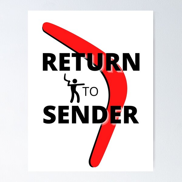 Item preview, RETURN TO SENDER- NO STRESS designed and sold by FNMDRYP.