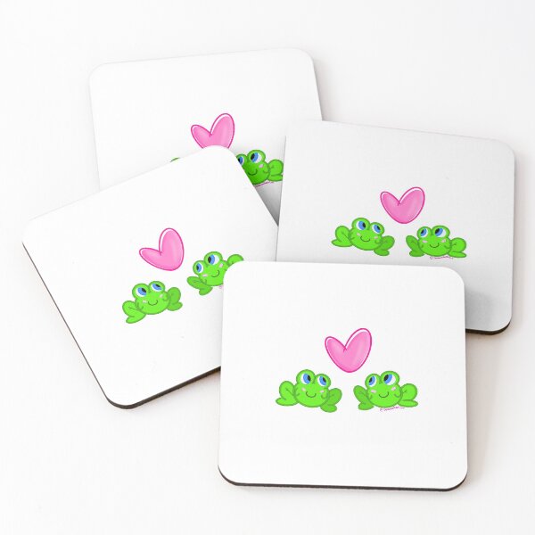 Item preview, Cute valentines frogs designed and sold by veannaroseart.