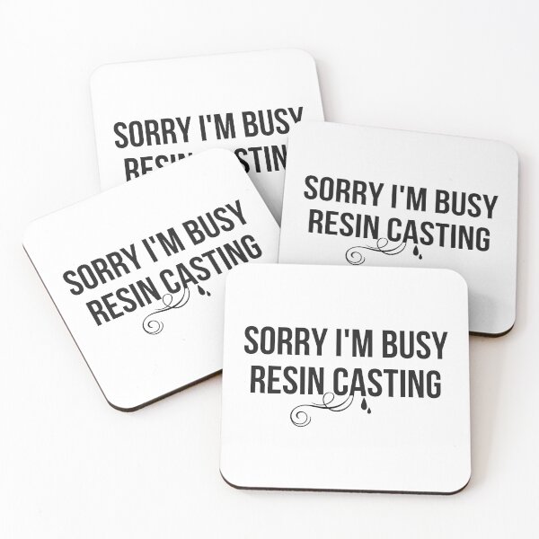 Item preview, I'm Busy Resin Casting designed and sold by JStuartArt.