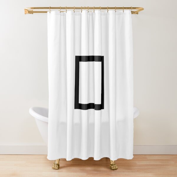 MDI border-all-variant Shower Curtain