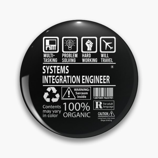 Item preview, Systems Integration Engineer T Shirt - MultiTasking Certified Job Gift Item Tee designed and sold by andahanson.