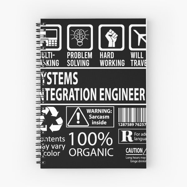 Item preview, Camiseta de ingeniero de integración de sistemas - Camiseta con artículo de regalo de trabajo certificado multitarea designed and sold by andahanson.