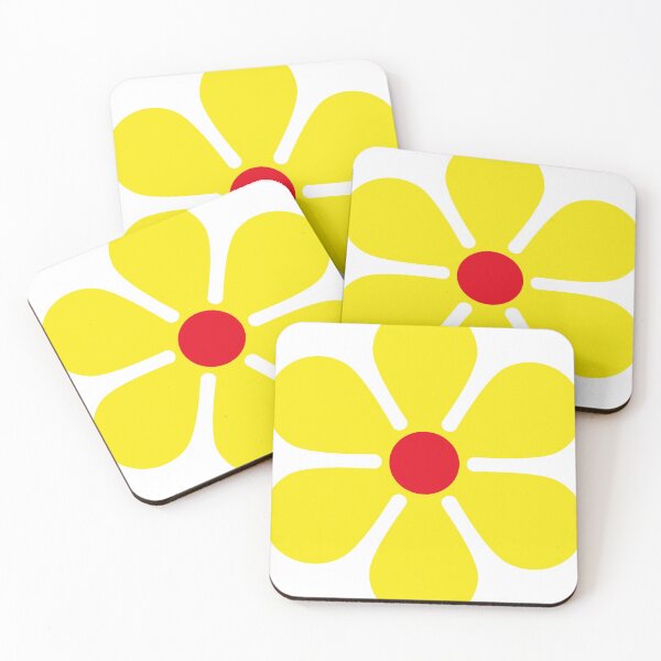 Item preview, RETRO YELLOW FLOWER designed and sold by morganmeaux.