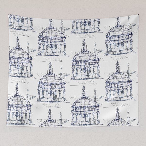 Item preview, Cupula Angelforum, Cupula of the Angels ... TeresaTown at Redbubble, Winter 2021 designed and sold by Mark Stansberry.