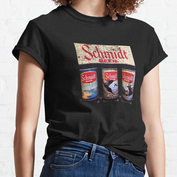 Schmidt beer vintage distressed brewery Minnesota Classic T-Shirt