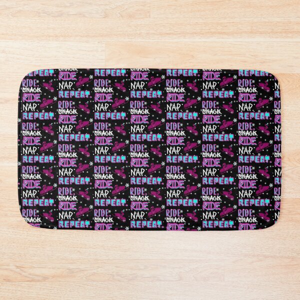 Item preview, The RIDE. SNACK. RIDE. NAP. REPEAT. Female Sled -Funny Snowmobile designed and sold by Rally-Girl.