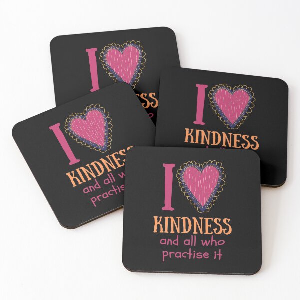 Item preview, I (heart) kindness and all who practise it designed and sold by Scribblehound.