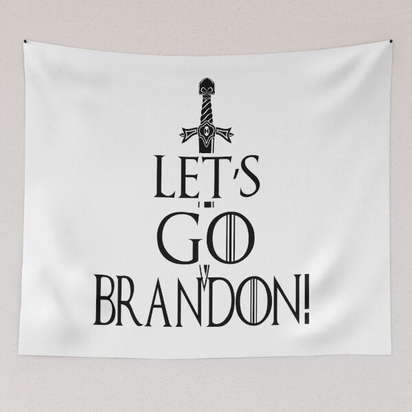 Item preview, Vamos Brandon G.O.T temático Negro designed and sold by Panda2Shop.