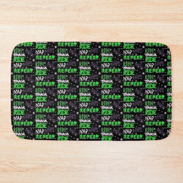 Item preview, The RIDE. SNACK. RIDE. NAP. REPEAT. Sled -Funny Snowmobile designed and sold by Rally-Girl.