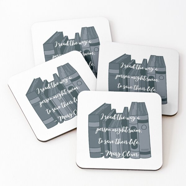 Item preview, Read to Live | Mary Oliver designed and sold by ArtistVenus.
