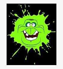 Cartoon style slimer (Ghostbusters) Photographic Print