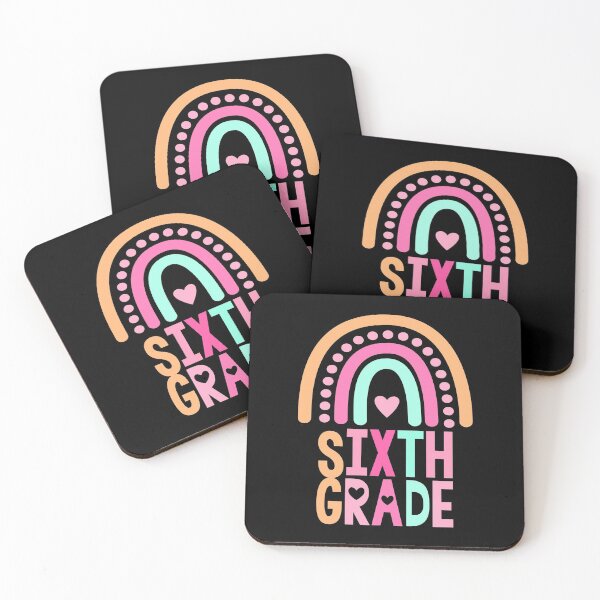 Item preview, Back To School sixth Grade Rainbow Kids Women Men 6th grade designed and sold by Zeus-Studio.