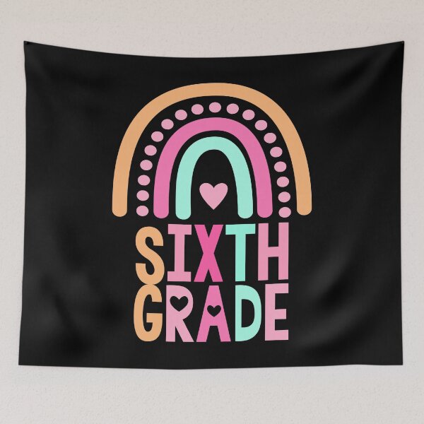 Item preview, Back To School sixth Grade Rainbow Kids Women Men 6th grade designed and sold by Zeus-Studio.