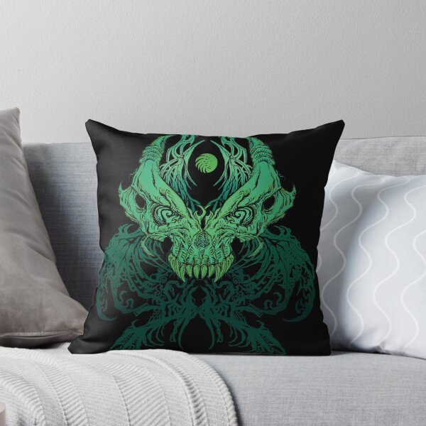Item preview, PSICHEDELIC SKULL MONSTER GREEN designed and sold by Damyanoman_Art.