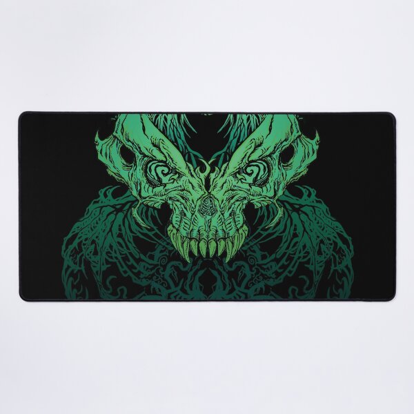 Item preview, PSICHEDELIC SKULL MONSTER GREEN designed and sold by Damyanoman_Art.