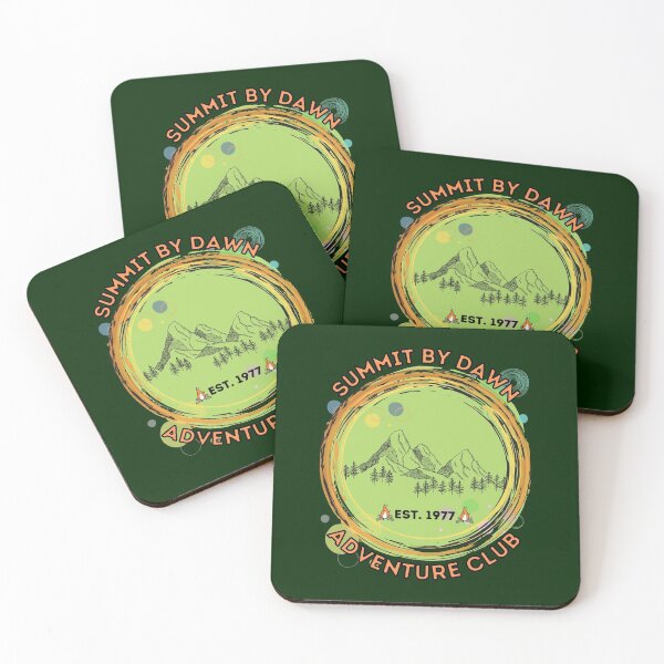 Item preview, Summit by dawn adventure club mountain hiking. designed and sold by The High Desert Homestead.
