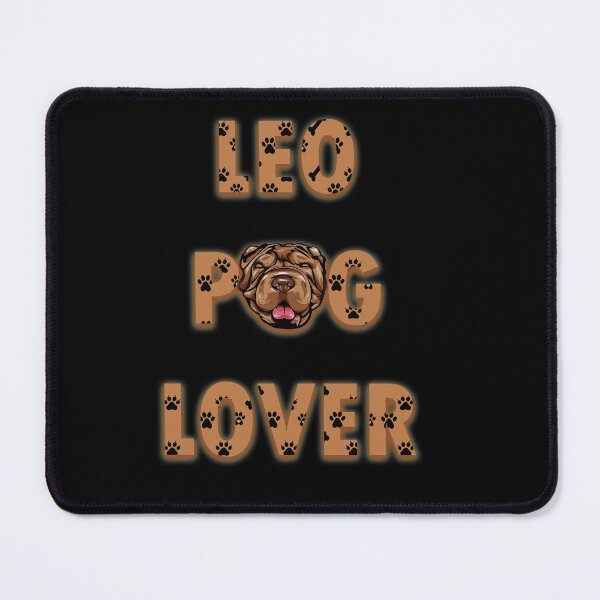 Item preview, Leo pug lover saying/quote artistic zodiac signs astrology dog face design designed and sold by SamRVstore.