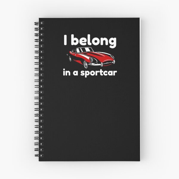 Item preview, I belong in a sportscar designed and sold by RiadMannan.
