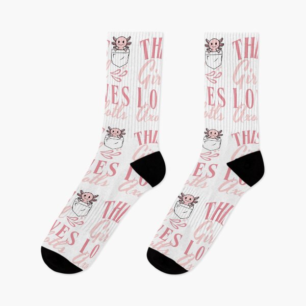Item preview, This Girl Loves Axolotls Cute | Funny Axolotl designed and sold by HROC.