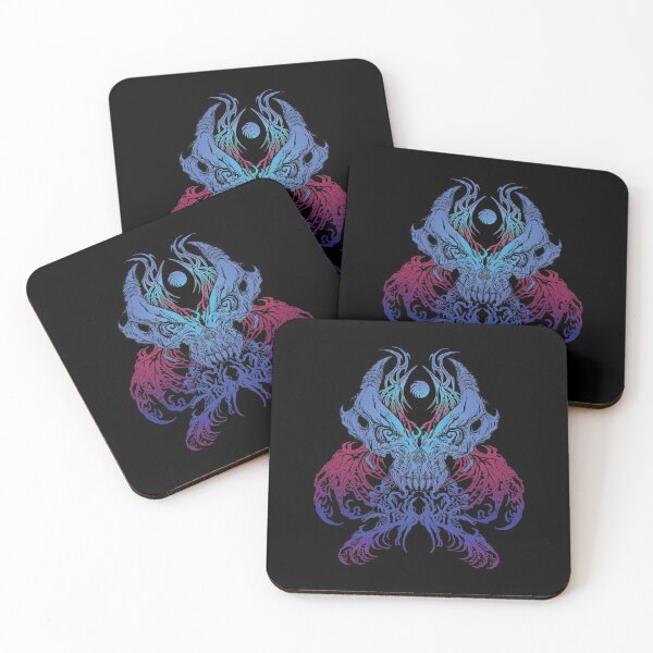 Item preview, PSICHEDELIC SKULL MONSTER BLUE designed and sold by Damyanoman_Art.