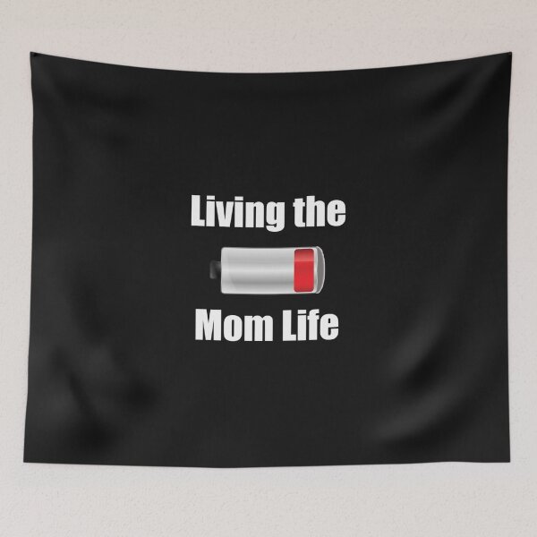 Item preview, Mom Battery Low - Living The Mom Life designed and sold by custerdrgoe.