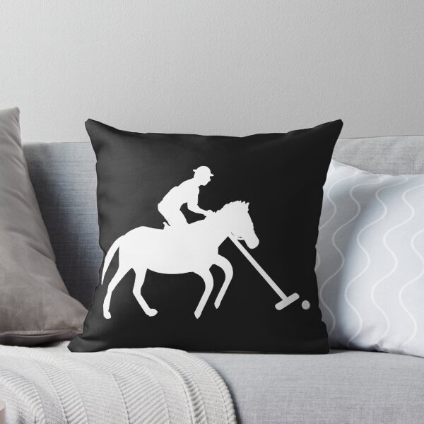 Item preview, Polo Player in White Silhouette designed and sold by PharrisArt.