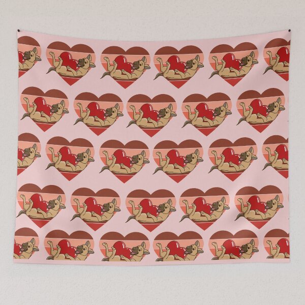 Item preview, Dogs Are My Favorite People, My Dog Is My Valentine designed and sold by GulQari.