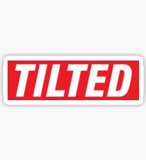Supremely Tilted. Sticker