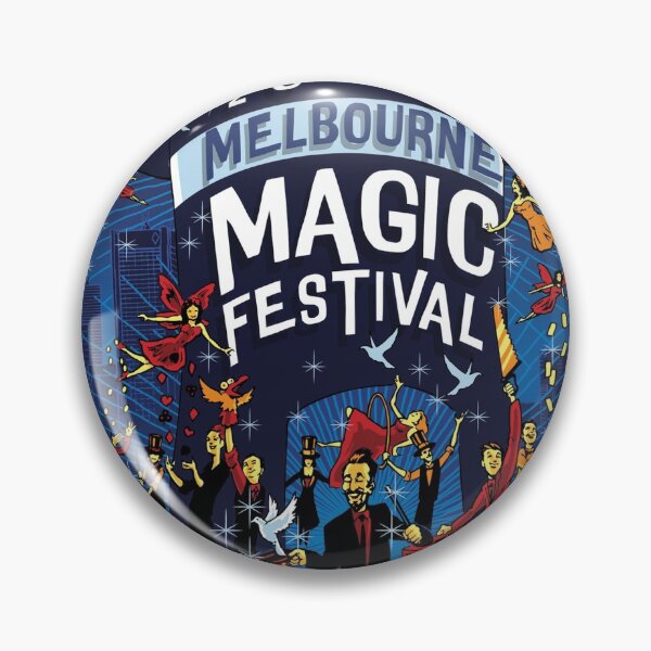 Aperçu de l'œuvre L'affiche du festival de magie de Melbourne 2017 créée et vendue par MelbMagicFest.