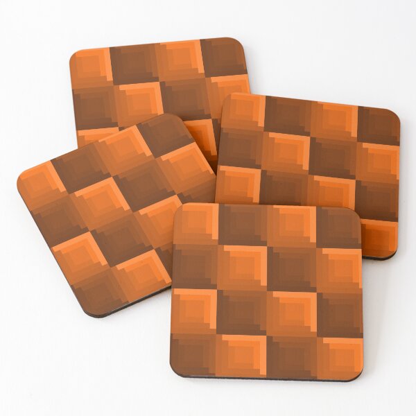 Item preview, Orange Pixel Blocks designed and sold by rin3d .