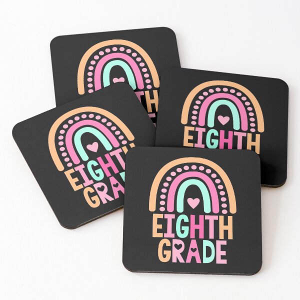 Item preview, Back To School eighth Grade Rainbow Kids Women Men 8th designed and sold by Zeus-Studio.