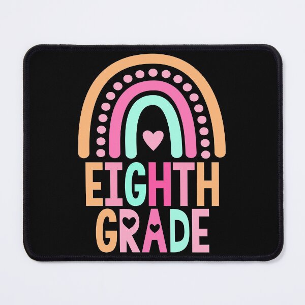 Item preview, Back To School eighth Grade Rainbow Kids Women Men 8th designed and sold by Zeus-Studio.