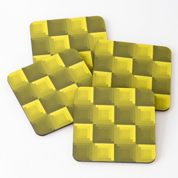 Item preview, Yellow Pixel Blocks designed and sold by rin3d .
