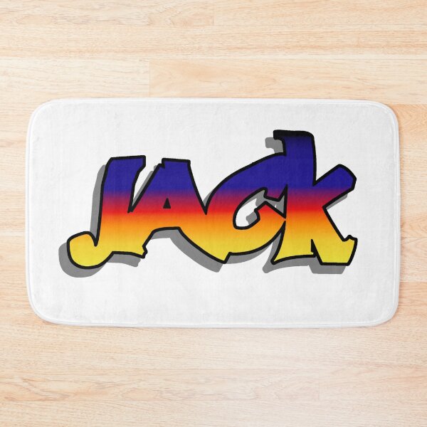 Item preview, JACK Urban Street Graffiti Style Name Tag designed and sold by Mash75art.