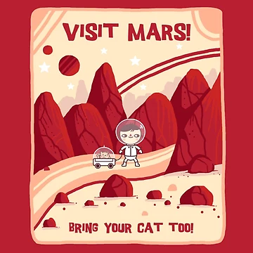 Artwork thumbnail, Visit Mars by Randyotter