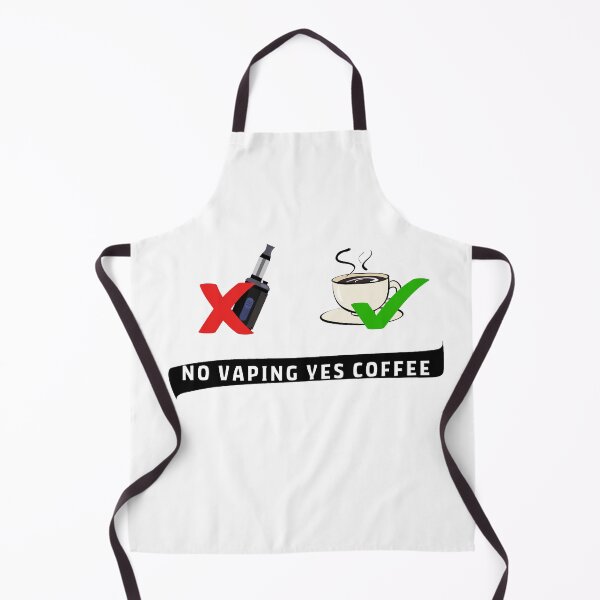 Item preview, No vaping yes coffee, anti vaping shirt, lovers coffee, against vaping designed and sold by yssnyd.