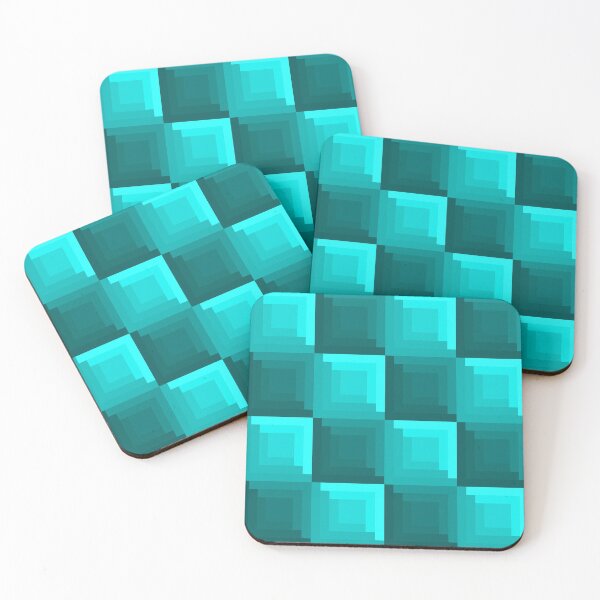 Item preview, Cyan Pixel Blocks designed and sold by rin3d .