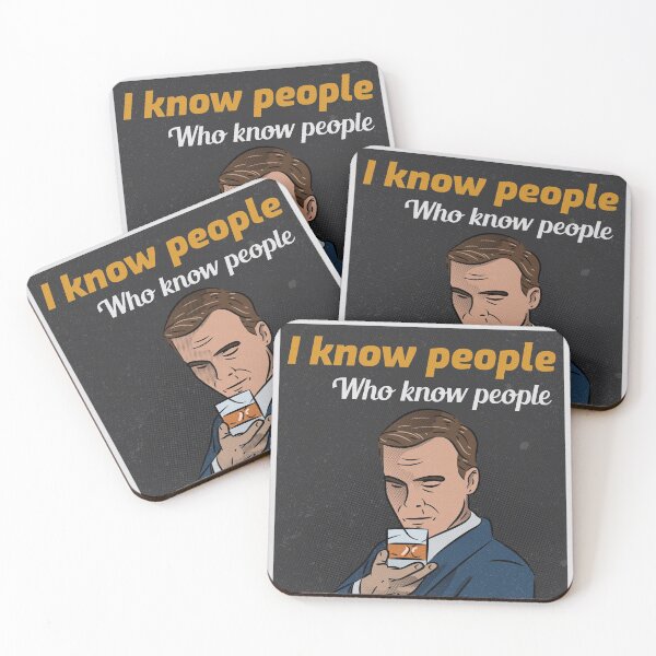 Item preview, I know people who know people designed and sold by RiadMannan.