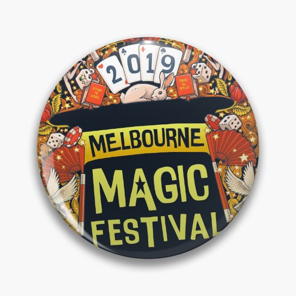 Aperçu de l'œuvre Affiche du Festival de magie de Melbourne 2019 créée et vendue par MelbMagicFest.