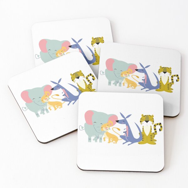 Item preview, Happy Animals! designed and sold by inkmachinejason.